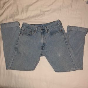 Levis distressed jeans